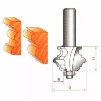 Фреза Globus 2040 d38 кромочная фигурная мультипрофильная