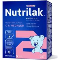 Молочная смесь Nutrilak Premium 2 с 6 до 12 мес 300 г