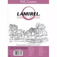 Обложки прозрачные пластиковые Lamirel Transparent A4, PVC, прозрачные, 150 мкм, 100 шт