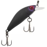 Воблер JACKALL CHUBBY MINNOW 35SP 2.3g цвет MAT BLACK