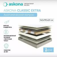 Матрас анатомический Askona (Аскона) Classic Extra 140х190