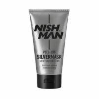 NISHMAN Silver mask, очищающая маска для лица PEEL-OFF MASK