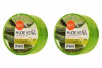 Welcos Kwailnara Гель Aloe vera Moisture Real Soothing Gel, 300 мл, 2 шт