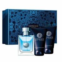 Туалетная вода Versace Pour Homme 2008 50 мл. + бальзам п/бритья 50 мл. + шампунь 50 мл