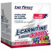 L-Карнитин жидкий Be First L-Carnitine Liquid 3300 mg 20 х 25 мл, Лесные ягоды