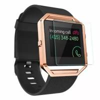 Защитная пленка MyPads для умных смарт-часов Fitbit Blaze глянцевая