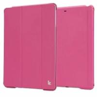 Чехол для Apple iPad Air JisonCase Executive Smart Cover малиновый