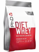 Заменитель питания PhD Nutrition Diet Whey Protein 1000 г, Восхитительная клубника