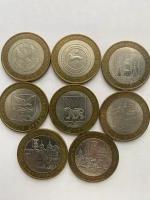 Полный набор биметаллических монет 2006 года (8 штук)