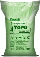 Барсик ToFu наполнитель комкующийся Зелёный чай - 30 л