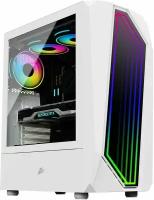 Корпус 1STPLAYER INFINITE SPACE IS6 White ATX 1x120mm LED TG IS6-WH-1F1-W