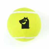 Игрушка Mr.Kranch для собак Теннисный мяч большой 10 см желтый Mr. Kranch 4630147177783