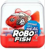 Интерактивная игрушка ZURU RoboAlive Robo Fish плавающая рыбка (красная)