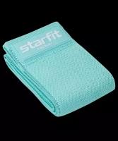 Мини-эспандер Starfit Es-204, средняя нагрузка, текстиль, мятный