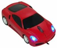 Мышь QUMO Q-DRIVE проводная оптическая Ferrari F430 (Цвет красный)