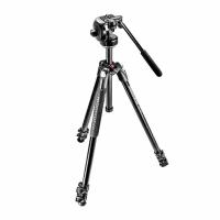 Штатив Manfrotto MK290XTA3-2W с головкой 128RC алюм, черный