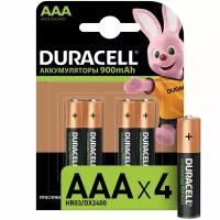 Duracell Аккумулятор Duracell Ni-MH TURBO AAA 850mAh BL4, 4шт (HR03-4BL)