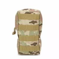 Подсумок - карман Molle 600D для аптечки 19х10х3 см камуфляж Mtp