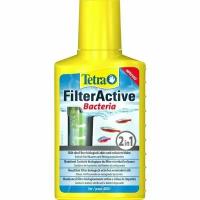 Химия для аквариума, TETRA средство Filter Active Bacteria 100 мл для воды, 1 шт