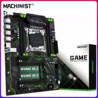 Материнская плата 2011-3 Machinist X99 MR9A (X99 B85, 4DDR4 4CH, 2x PCI-Ex16, PCI-Ex4, PCI-Ex1, 2x M2 NVME, USB 3.0, GBLAN, ATX)