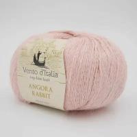 Пряжа Vento'd'Italia Angora rabbit 08 Венто д'Италия Ангора Раббит, 70% пух ангорского кролика, 30% нейлон, 50 г, 350 м, 1 моток