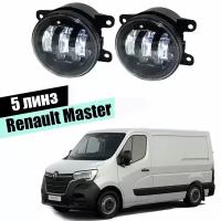 Противотуманные фары Renault Master led туманки птф