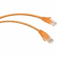 Патч-корд Cabeus U/UTP PC-UTP-RJ45-Cat.5e-1m-OR-LSZH категория 5е, 2xRJ45/8p8c, неэкранированный, оранжевый, LSZH, 1м