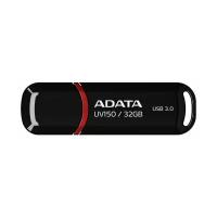 Накопитель USB 3.0 32Гб ADATA AUV150-32G-RBK, черный