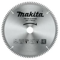 Диск пильный 260 х 2.6/1.8 х 30 мм, 100 зубьев, Makita Standart, D-65408