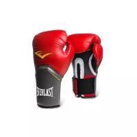 Перчатки тренировочные Everlast Pro Style Elite 16oz красные