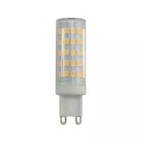 Лампа светодиодная Ecola, G9 LED 8,0W Corn Micro 220V 4200K 360 65x19 G9, corn, 8Вт, 4200К