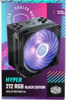 Устройство охлаждения(кулер) Cooler Master Hyper 212 RGB Black Edition Soc-AM5/AM4/1151/1200/1700 4-