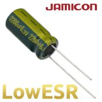 Электролитический конденсатор 2200uFх6,3V Jamicon