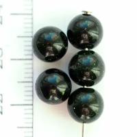 Натуральная бусина Авантюрин темно-зеленый 0011034 шарик 8 мм, цена за 10 шт