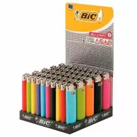 Зажигалка BIC J3 Миди (Бик), набор 50 шт