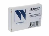 Картридж NV Print 933XLY (схожий с HP NV-CN056AE) Yellow для HP Officejet 6100/6600/6700/7110/7510/7610/7612