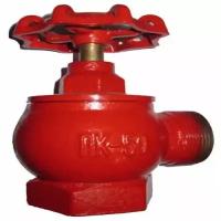 Клапан пожарный чугунный кпкм 50-1 Ду50 Ру16 муфта-резьб 90 гр 016-0224 Апогей