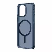 Uniq для iPhone 15 Pro Max чехол Combat AF Smoke Blue (MagSafe)