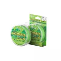 Плетеный шнур ALLVEGA ULTIMATE d=0.12 мм, 92 м, 6.6 кг, light green, 1 шт