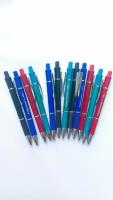 Шариковая ручка со стираемыми синими чернилами комплект 12 шт