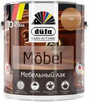 Лак алкидный мебельный Dufa Mobel тик 0,9 л глянцевый