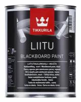 TIKKURILA лииту краска для школьных досок, черная (1л)