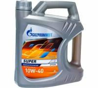 Синтетическое моторное масло Газпромнефть Super 10W-40, 4 л, 1 шт