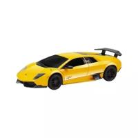 Машинка металлическая RMZ City 1:64 Lamborghini Murcielago LP670-4 без механизмов, (желтый) - Uni-Fortune [344997S-YL]