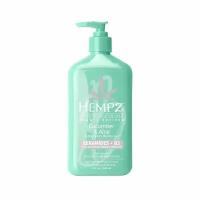 Hempz В3 Cucumber & Aloe Herbal Body Moisturizer - Хэмпз Молочко для тела с церамидами "Огурец и Алоэ", 500 мл -