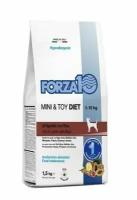 Корм сухой Forza10 "Diet" для взрослых собак мелких пород, Mini Diet Agnello con Riso (ягнёнок и рис) 1,5 кг