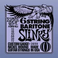 Струны Ernie Ball 6-string Baritone Slinky 13-72 (2839)