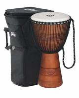 MEINL ADJ2-L+BAGДжембе 12" деревянный, серия Water Rythm, с сумкой, цвет коричневый, ручной орнамен