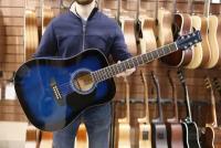 MARTINEZ FAW - 702 / BL акустическая гитара синяя