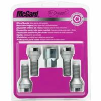 Секретные болты McGard на колеса 4шт. (болты, М12*1.5, длина резьбовой части: 19,8 мм, размер ключа: 17 мм) 27203 SU